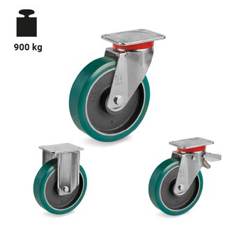 TR-62GH-EP-Ruote con supporti per carichi extrapesanti